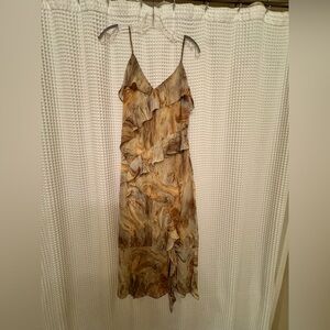 Young Fabulous & Broke Tan Marble Maxi Dress
